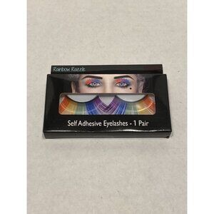 RAINBOW RAZZLE self-adhesive fake strip eyelashes 1 pair
